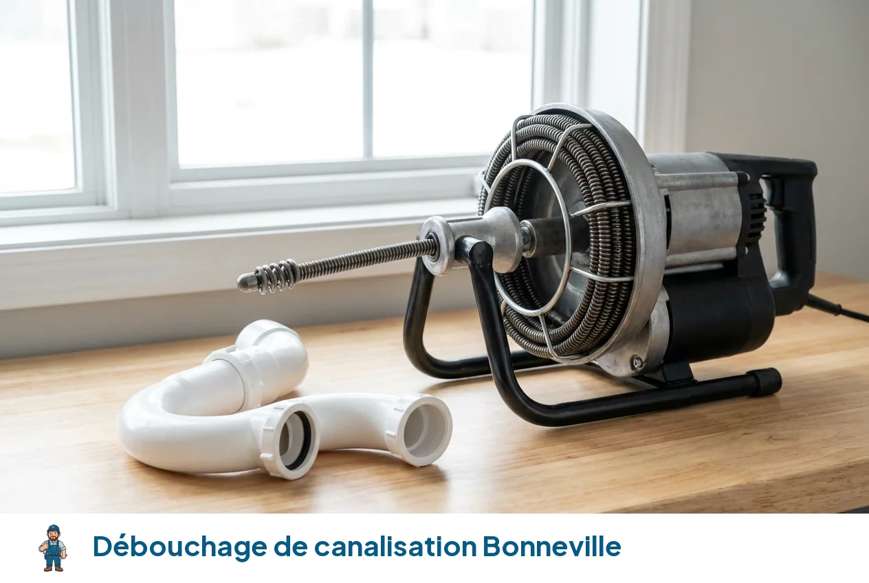 Débouchage de canalisation à Bonneville