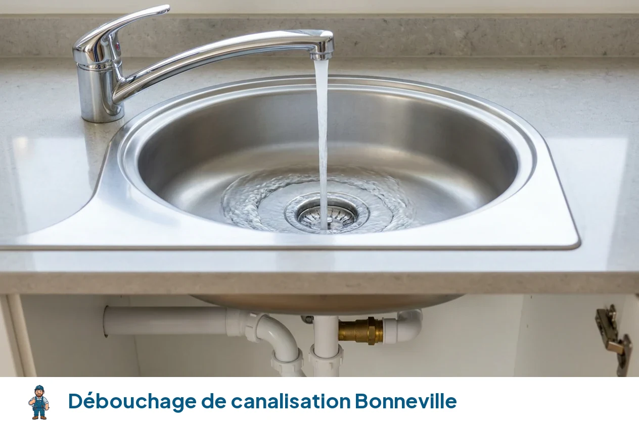 Débouchage de canalisation à Bonneville