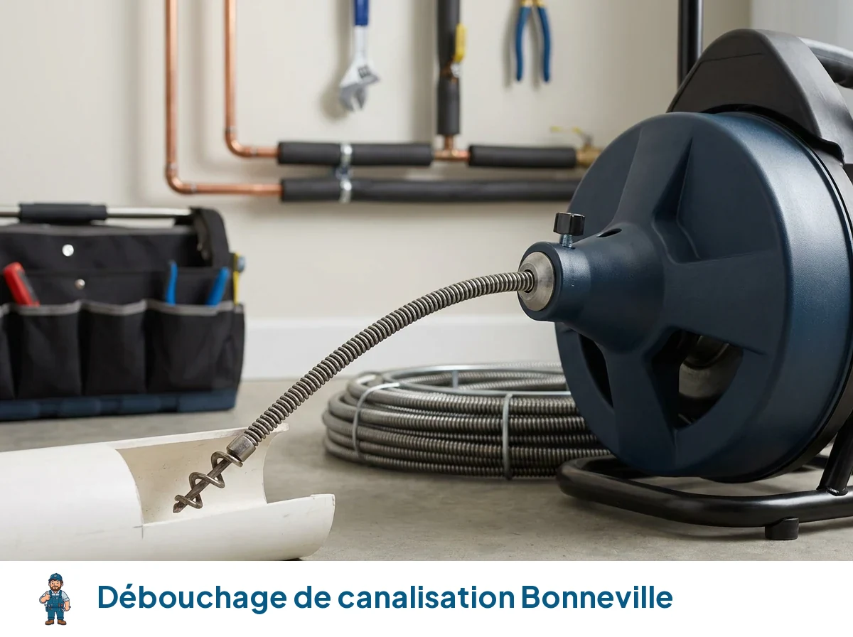 Débouchage de canalisation à Bonneville