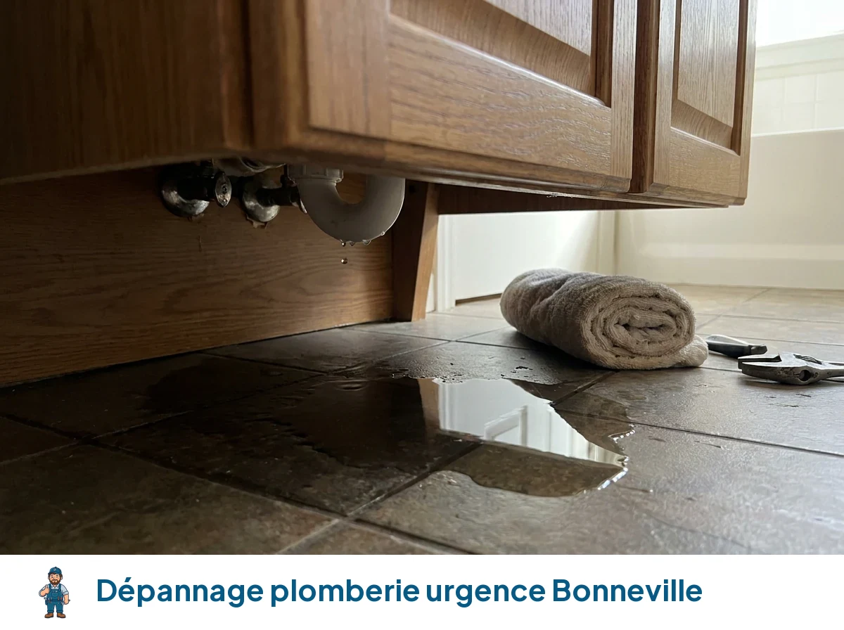 Dépannage plomberie urgence à Bonneville
