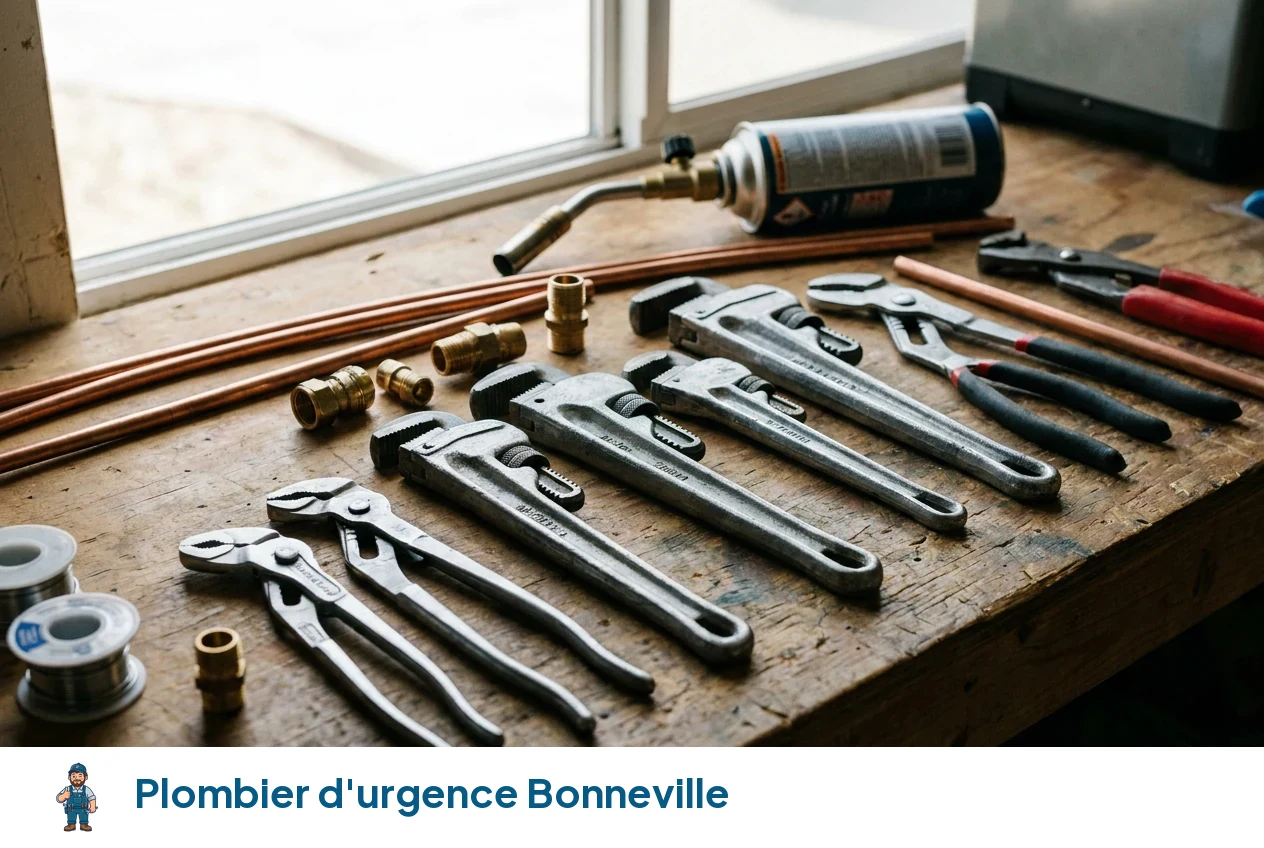 Plombier d'urgence à Bonneville