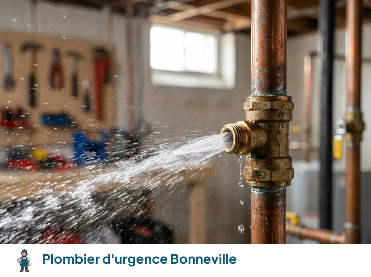 Plombier d'urgence à Bonneville