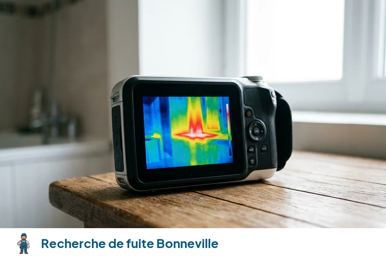 Recherche de fuite à Bonneville