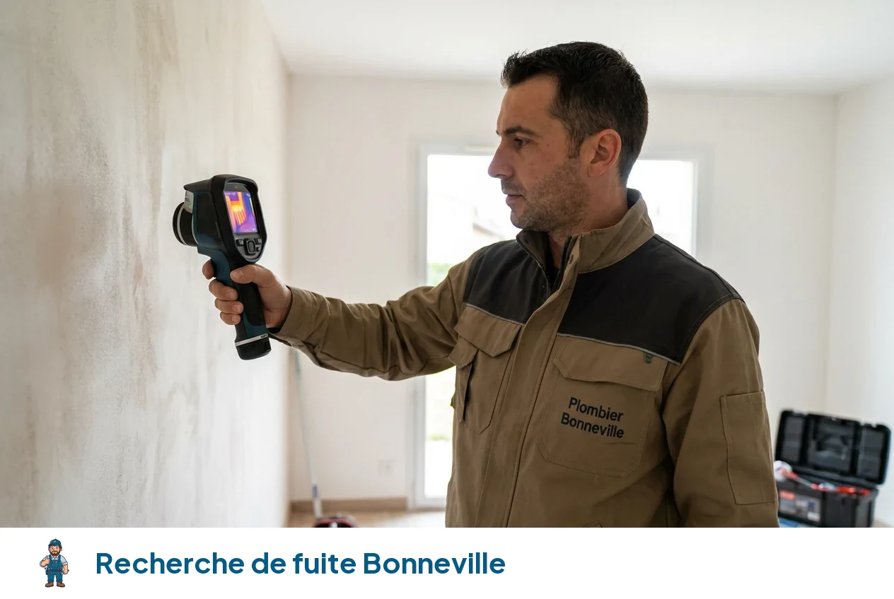 Recherche de fuite à Bonneville
