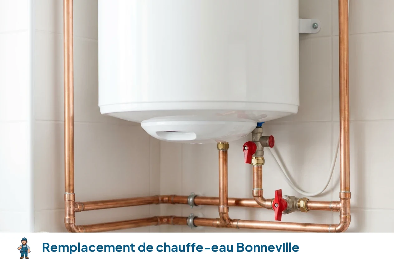 Remplacement de chauffe-eau à Bonneville