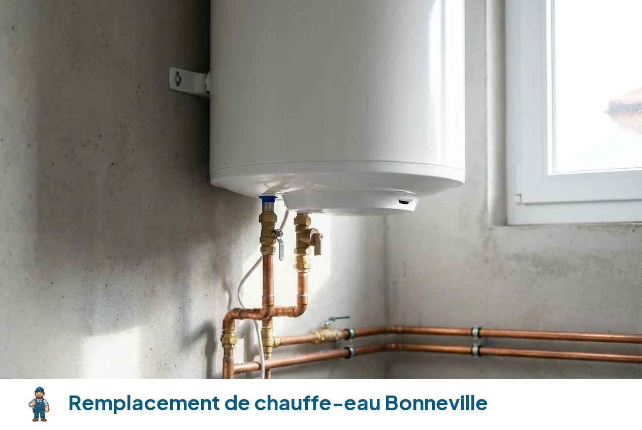 Remplacement de chauffe-eau à Bonneville