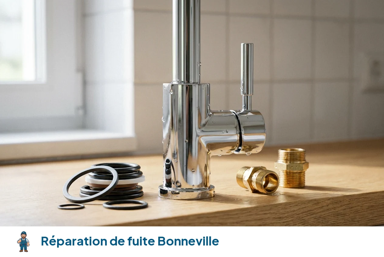 Réparation de fuite à Bonneville