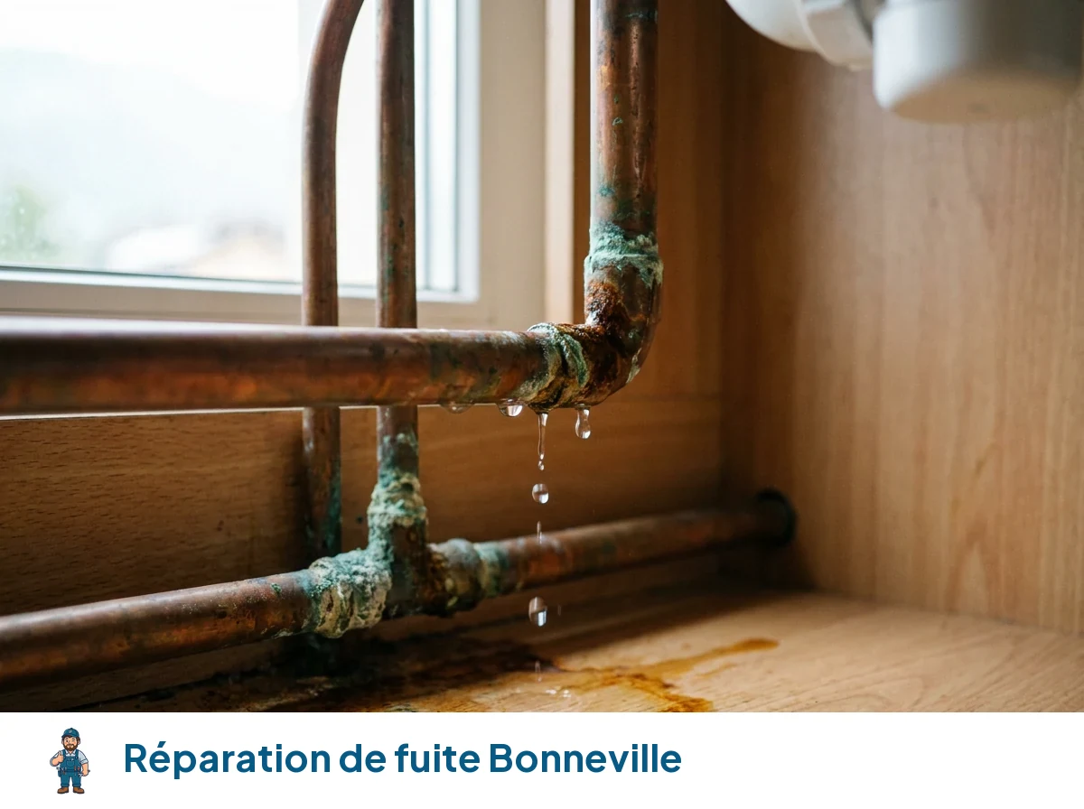 Réparation de fuite à Bonneville