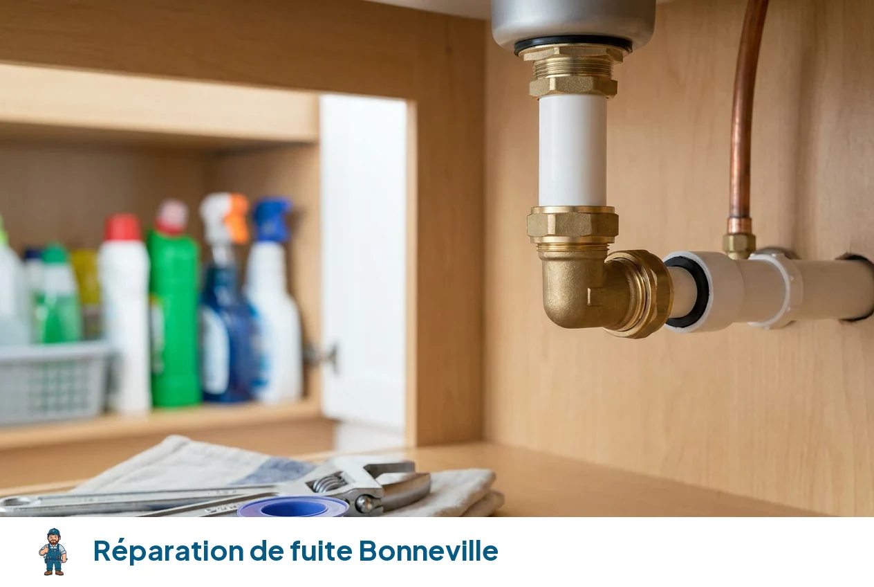 Réparation de fuite à Bonneville