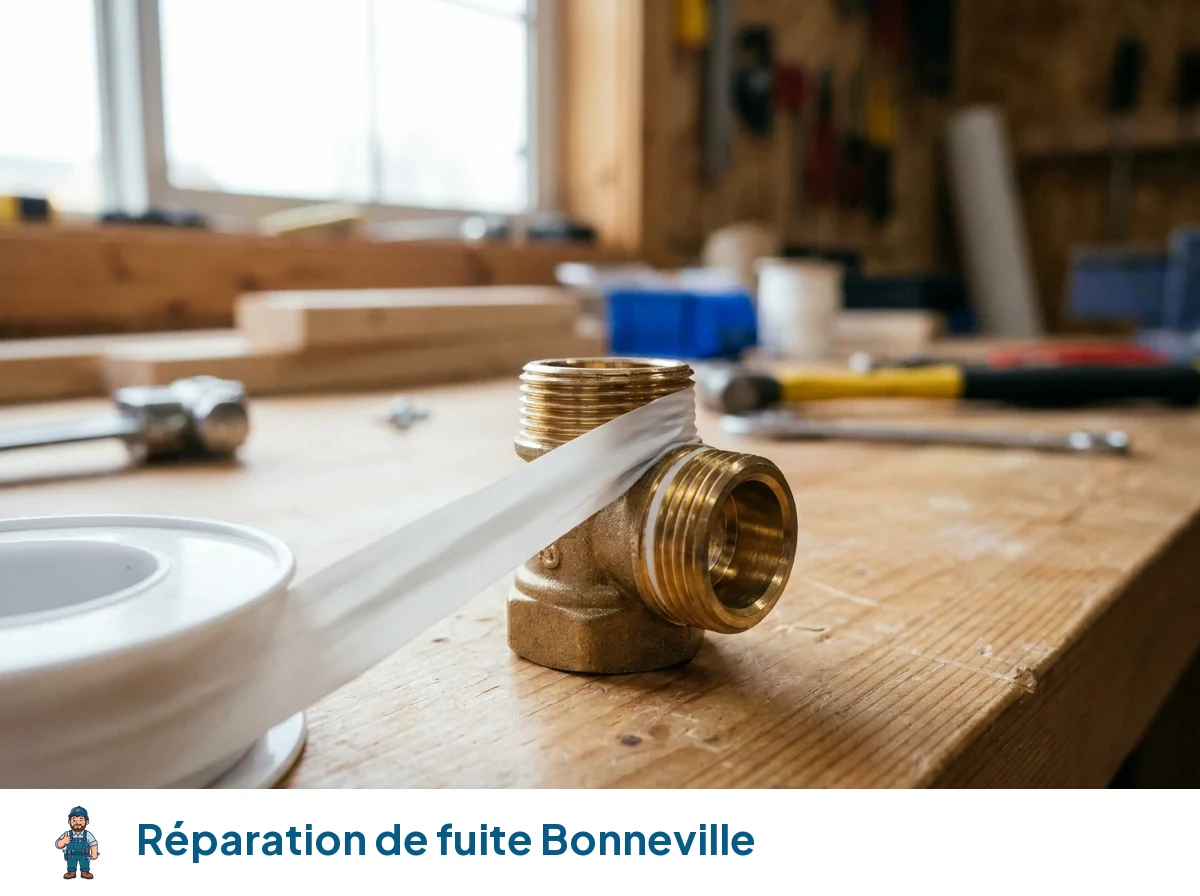 Réparation de fuite à Bonneville