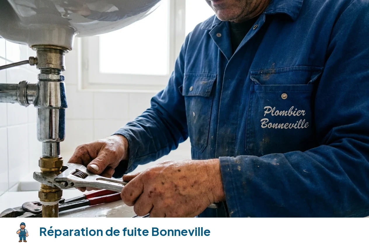 Réparation de fuite à Bonneville